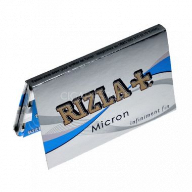 Papier à cigarettes 1 cahier Rizla+ Micron 100 feuilles - Cigarestore